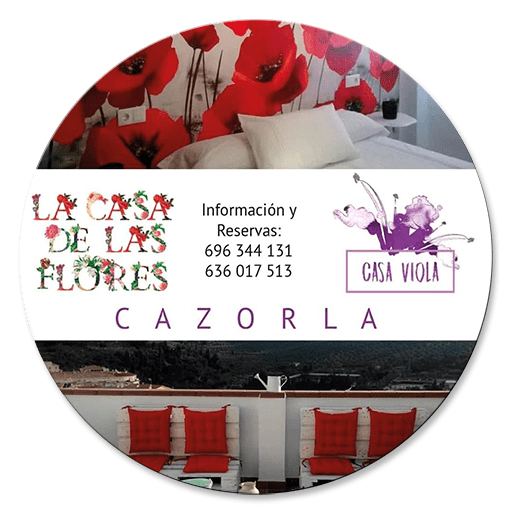 Logo - Casa de las Flores Cazorla